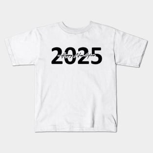 2025 Happy New Year Kids T-Shirt